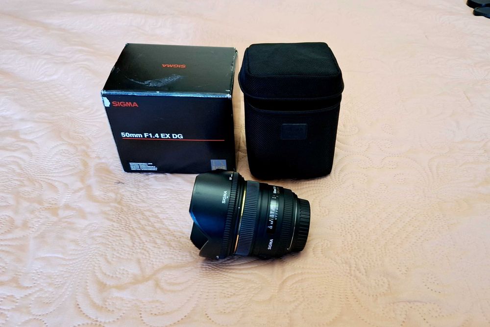 Обектив Sigma 50mm F1,4 EX DG HSM Canon