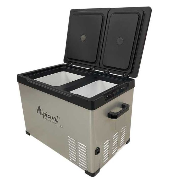 Alpicool CD45 хладилна кутия с фризер Bluetooth 30L 12V 24V 220V компресорен авто хладилник