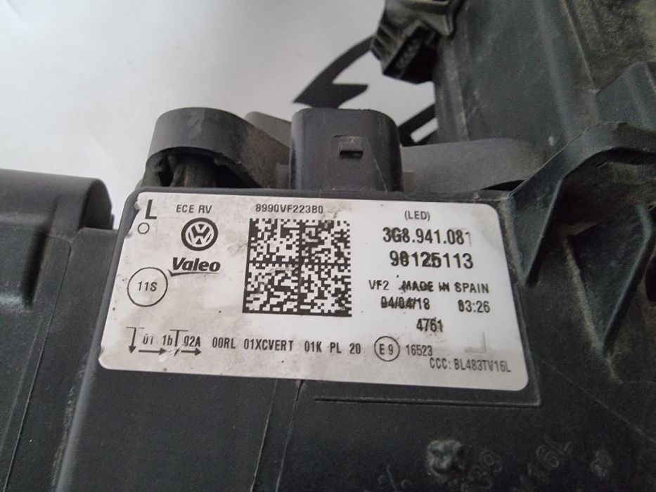 Far stanga led VW Arteon cod 3G8941081