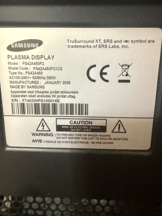 Телевизор в отличном состоянии