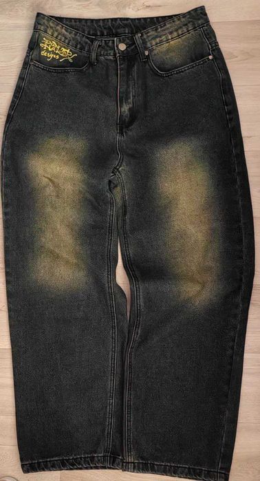 ed hardy синие джинсы