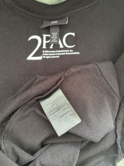 Tricou negru 2Pac