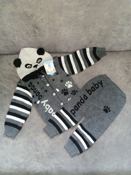 Детский вяз. костюм