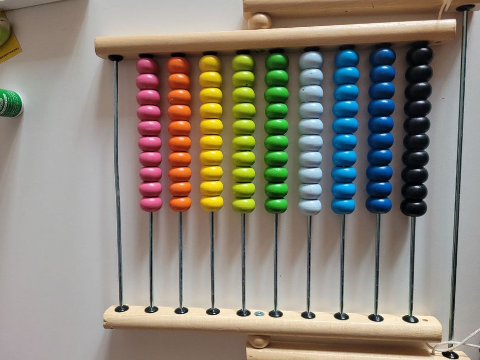 Счёты разноцветные