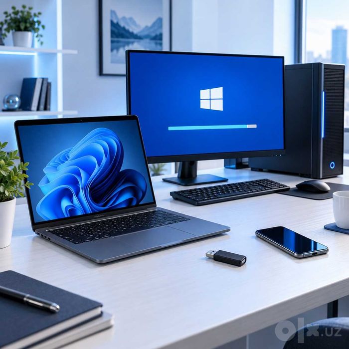 Windows o'rnatish masofadan | Windows, Office, программы, ускорение ПК