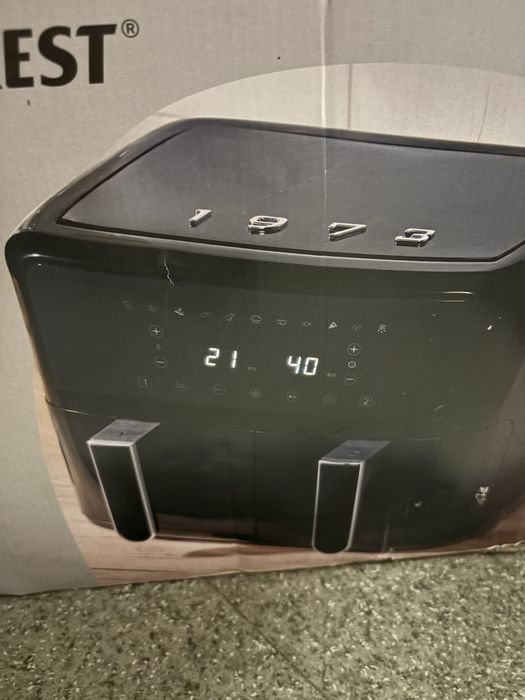Airfryer с две отделения за различни ястия Silvercrest