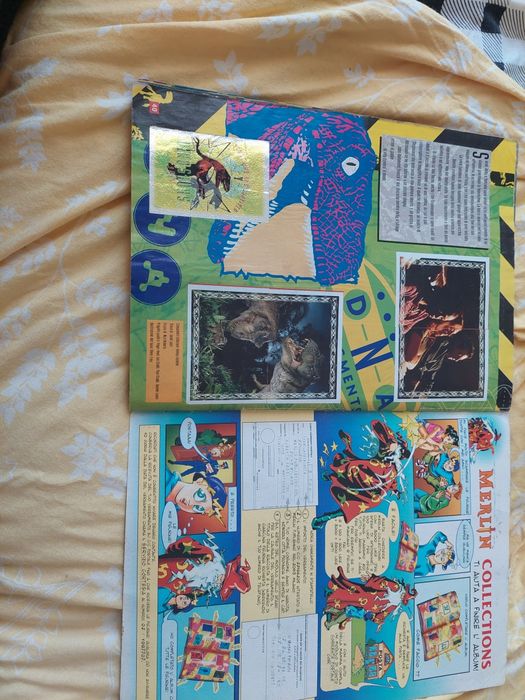 Album merlin (nu panini) Jurassic Park anii 90
