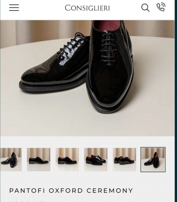 Pantofi ceremony Consiglieri