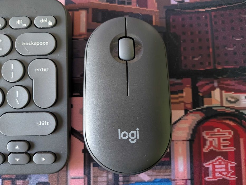 [Комплект клавиатура и мишка] Logitech Pebble 2 Combo - графит
