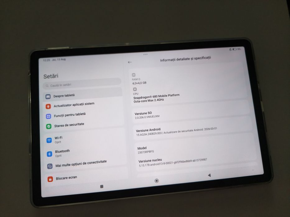 Tableta Xiaomi Redmi Pad SE 11" 128GB cu 4+4GB RAM