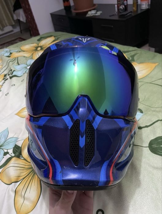 casca moto ruroc atlas 4.0 superman