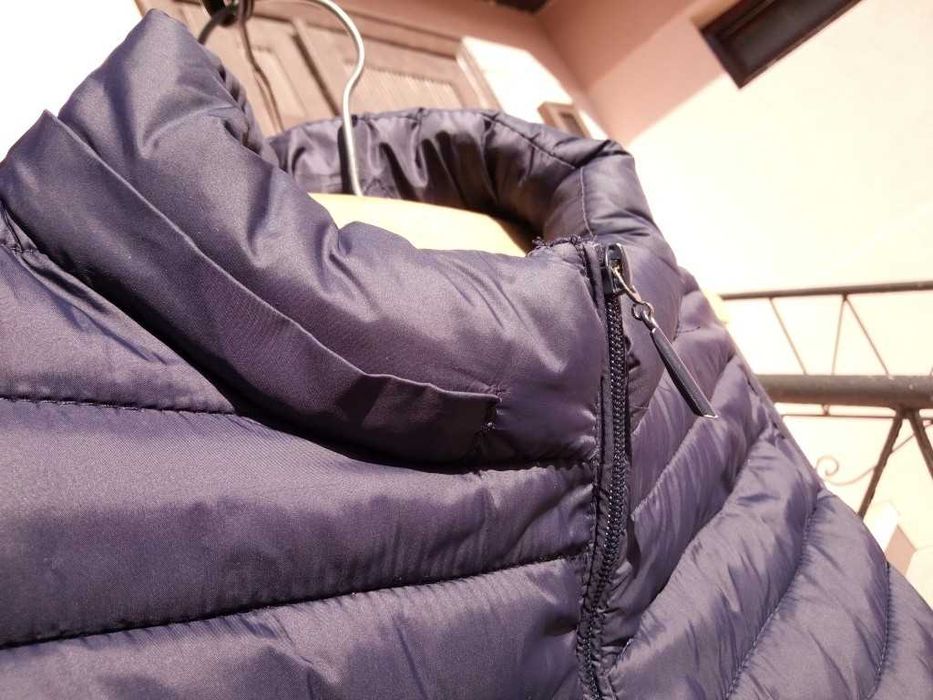 Vestă lejera matlasată bleumarin – Mărimea L/XL