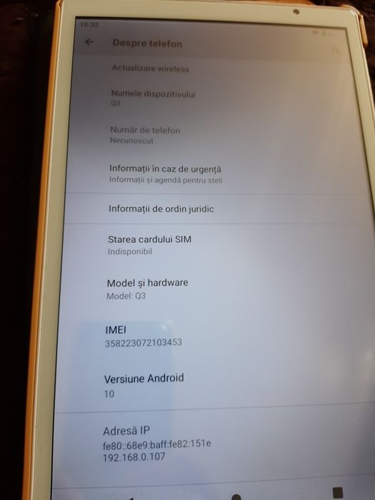 Tableta 64 gb  4 gb ram
