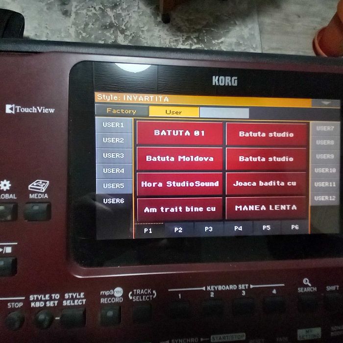 Orga korg pa 700