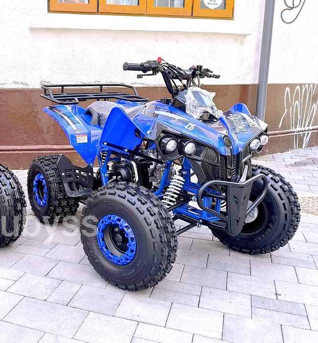 ATV 125cc Raptor XL Benzina Roti 8 inch Gata Montat