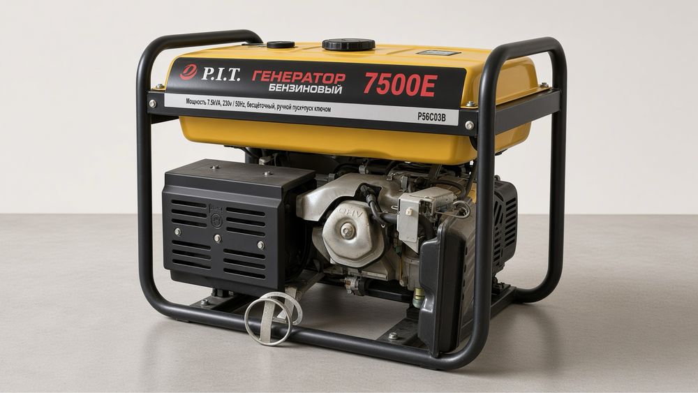 Бензиновый генератор PIT 7500 Е
