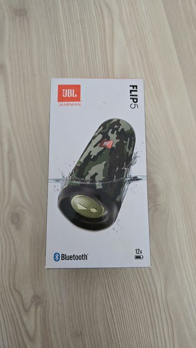 Преносима тонколонка JBL Flip 5 Camouflage