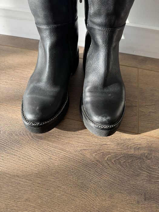 Сапоги ботфорты