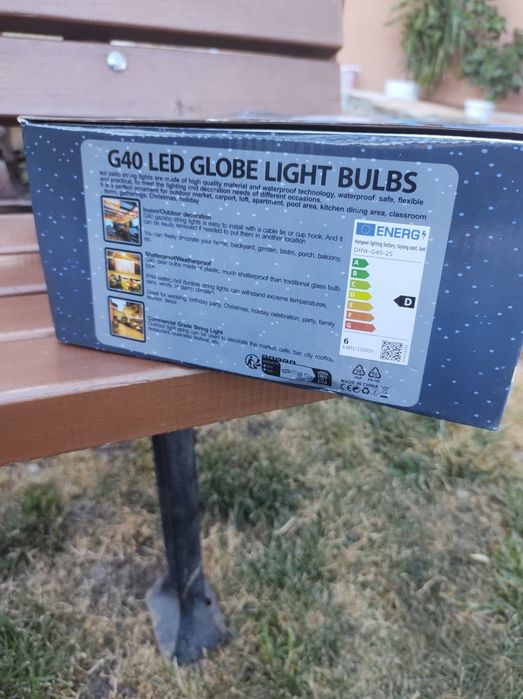 Соларни лампи гирлянд 30м