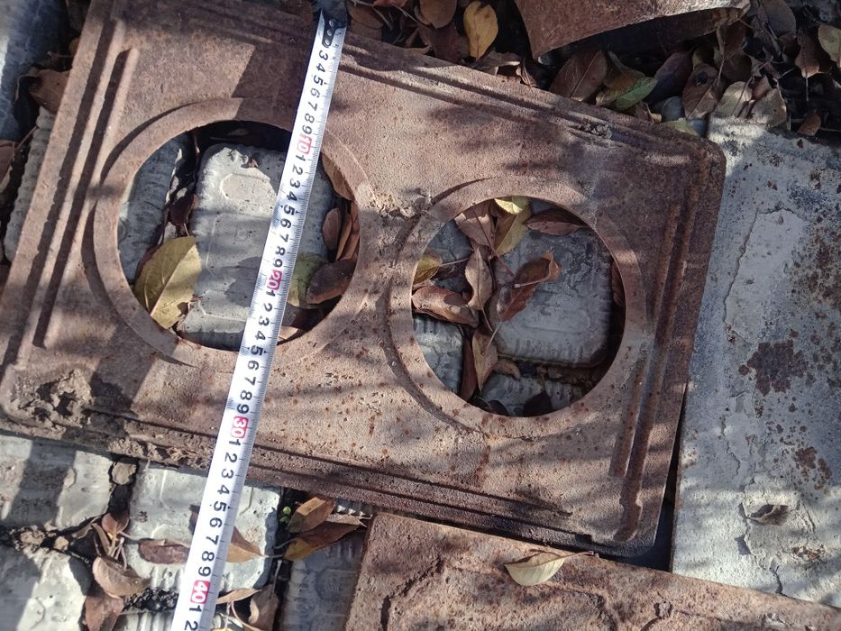 Печь чугунная разборная