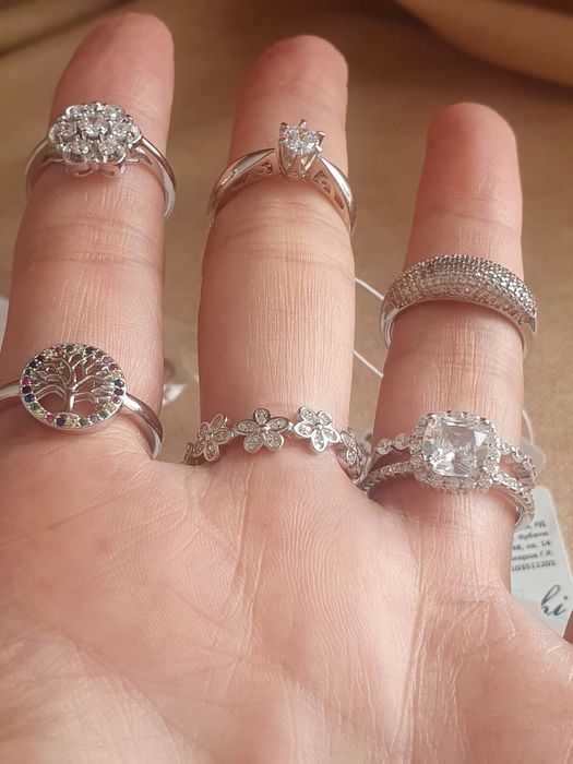 Кольцо серебро 925 проба