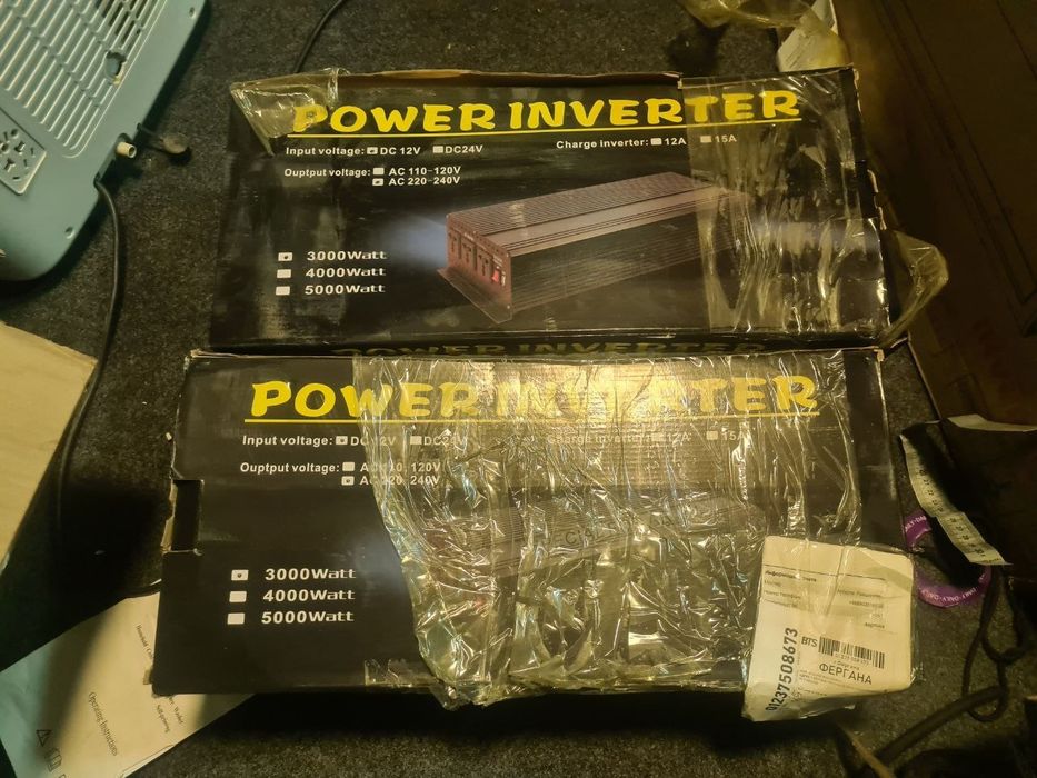 UPS Invertir 3 kilowatt (6 kilowatt puskavoyga)