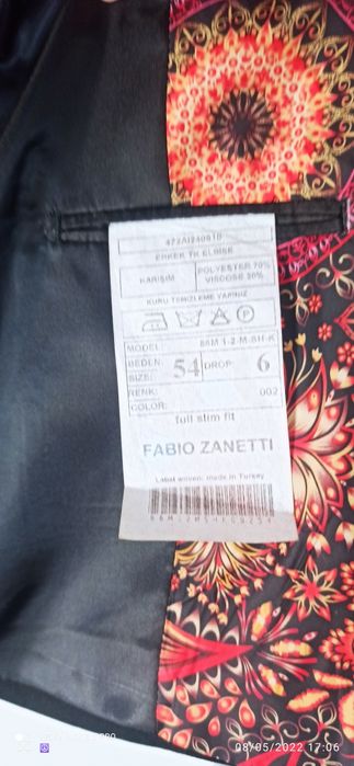 Erkaklar kastyum shimi