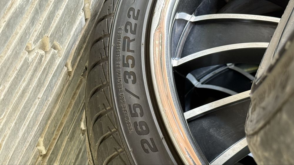 Диски с резиной R22   5/115