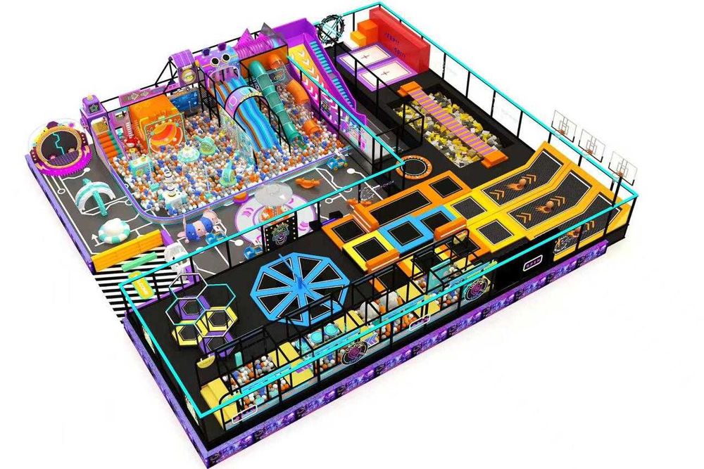 Детский лабиринт, детский игровой парк.