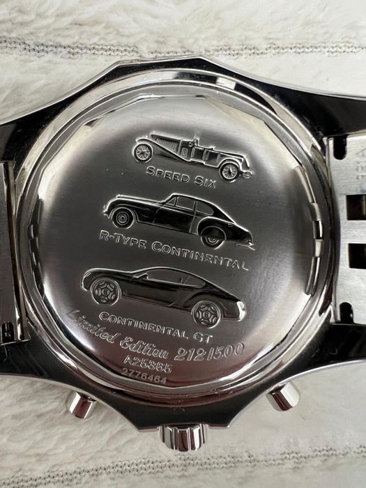 Breitling for Bentley Chronograph в идеальном состоянии
