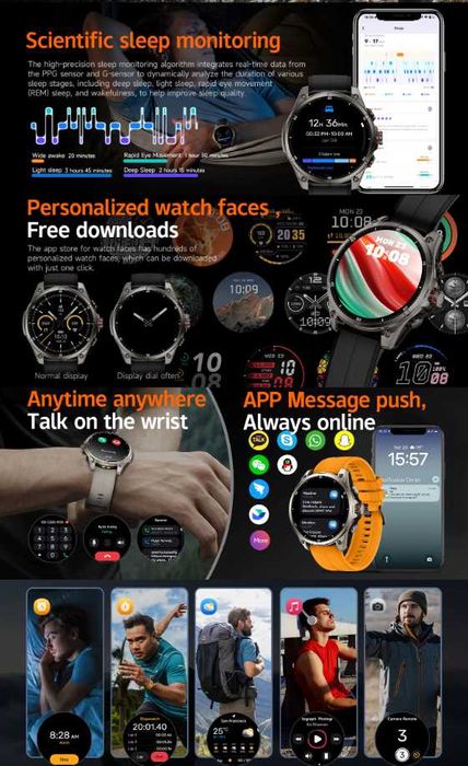 Смарт-часы FT66 48мм чёрный