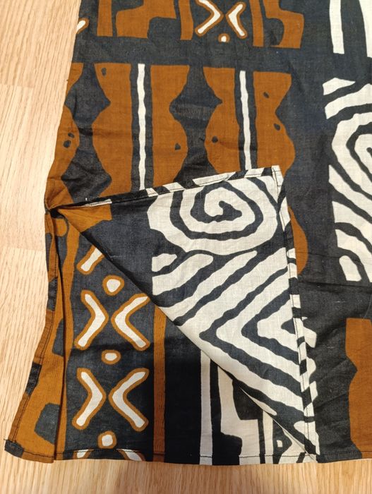 Tunică din bumbac, print african, măsura L/XL