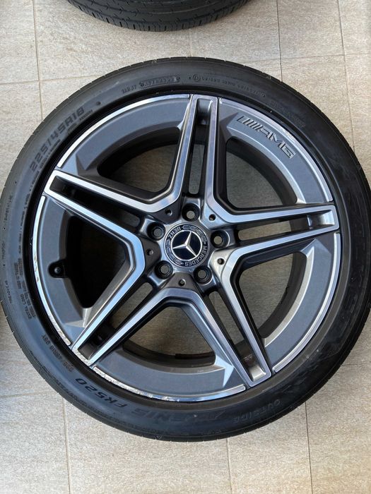 Jante Mercedes CLA AMG R18 / Jante A B V Class AMG + Continental 2021