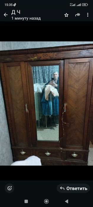 Продам деревянный шкаф