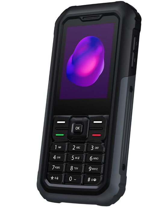 Telefon mobil, TCL 3189D 4G dual SIM, gri închis (Himalaya Gray)