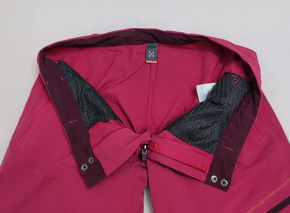 Pantaloni scurți Haglöfs Lizard II Softshell, roz ptr. femei, Nr. 40 M