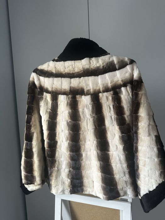 Capă de blană naturală de vizon (nurcă) buc. intreaga premium, mar 44