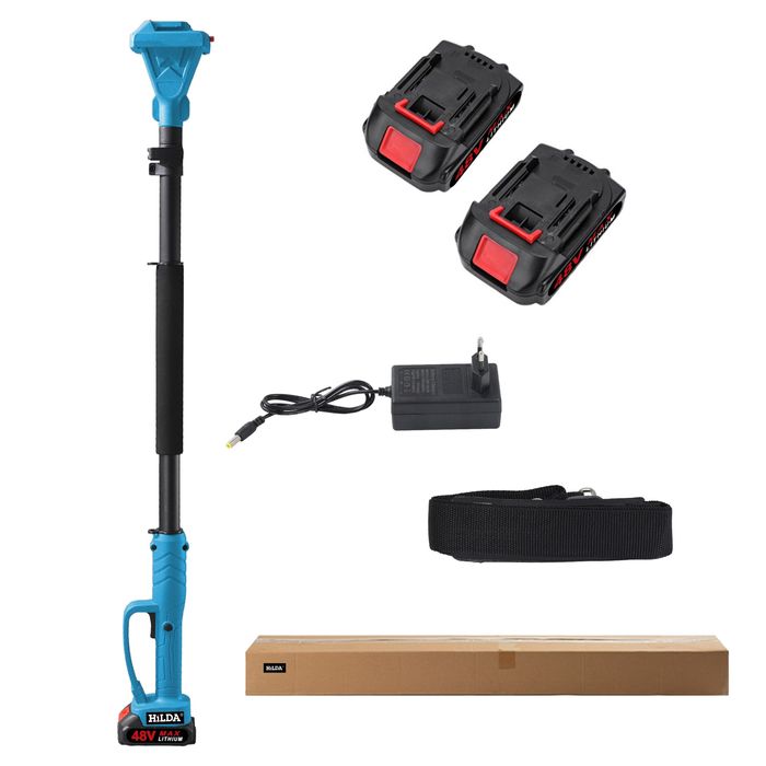 Телескопичен прът за акумулаторна лозарска ножица, верижен трион