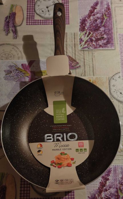 тиган brio mocca - marble Edition 28см.