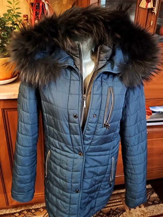 Тъмно синьо яке Л-ХЛ размер