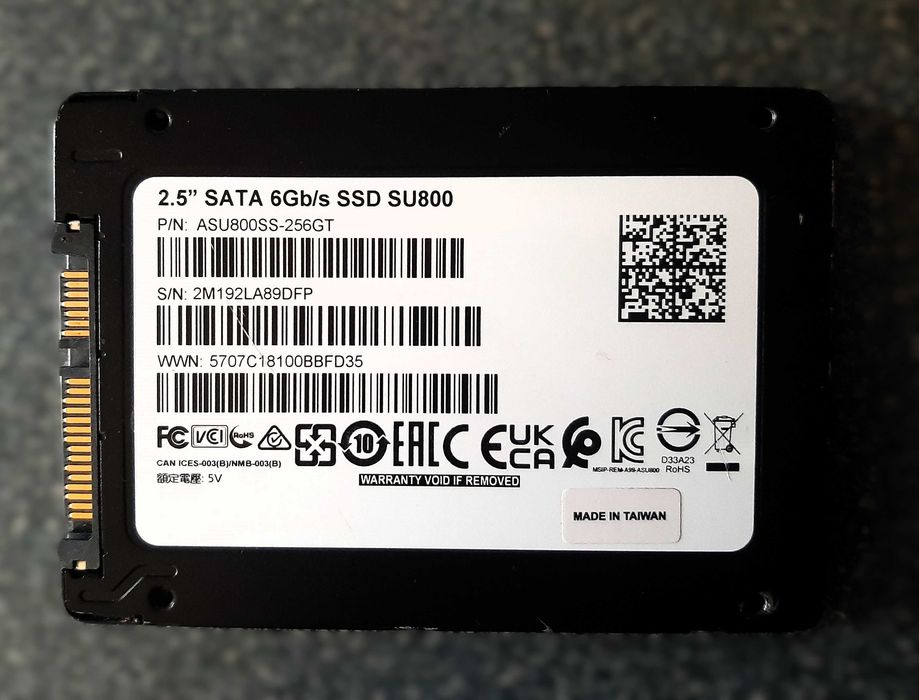 Adata SU800 256GB SATA SSD