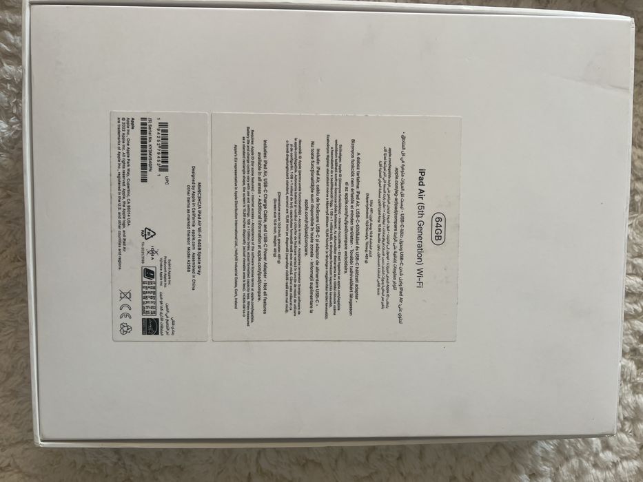 Apple iPad Air 5 10,9” 64GB