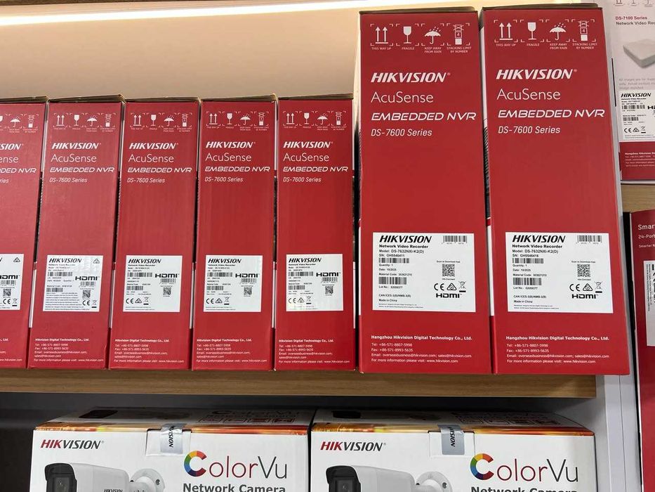 Видеорегистраторы Hikvision NVR — широкий ассортимент