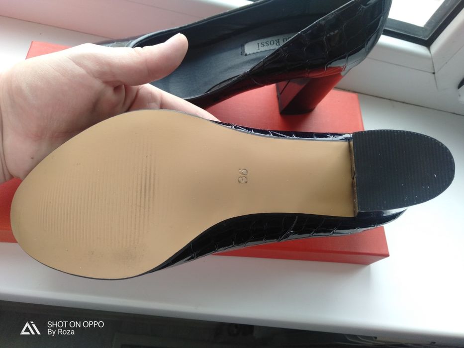 Туфли кожаные, новые