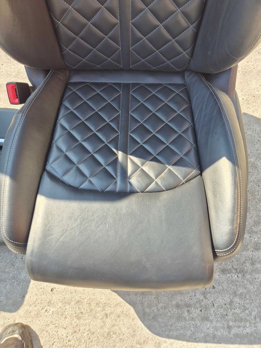 Interior S Line Audi SQ7 4M 2019 cu incalzire scaune scoica