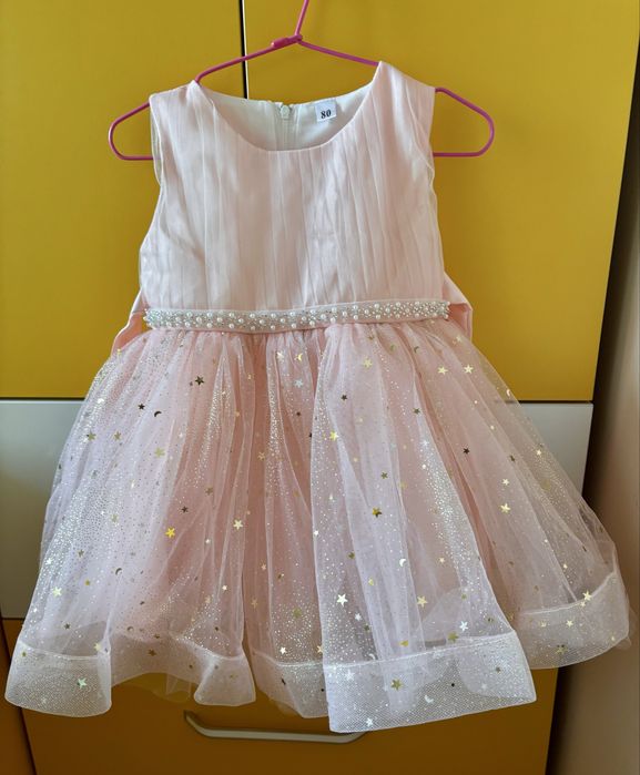 Официална детска рокля тюл
