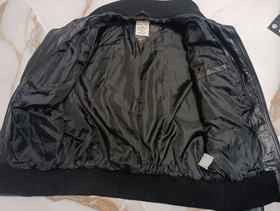 Tom Tailor кожено яке M - 35 лв