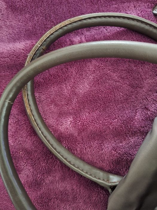 Marc by Marc Jacobs оригинална зелена чанта от плат и кожа