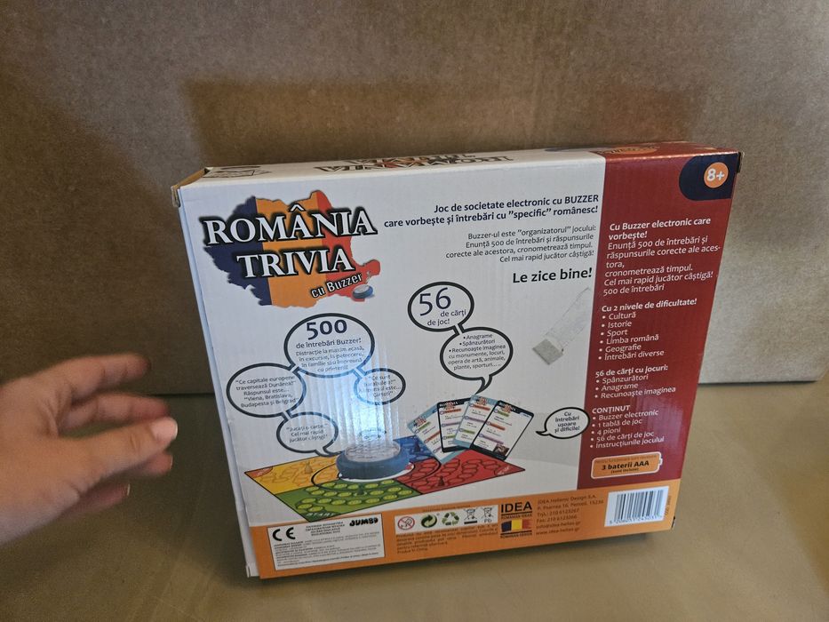 Joc Romania Trivia nou 8+