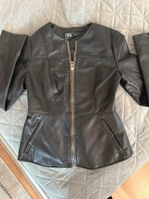 Кожено яке Zara/